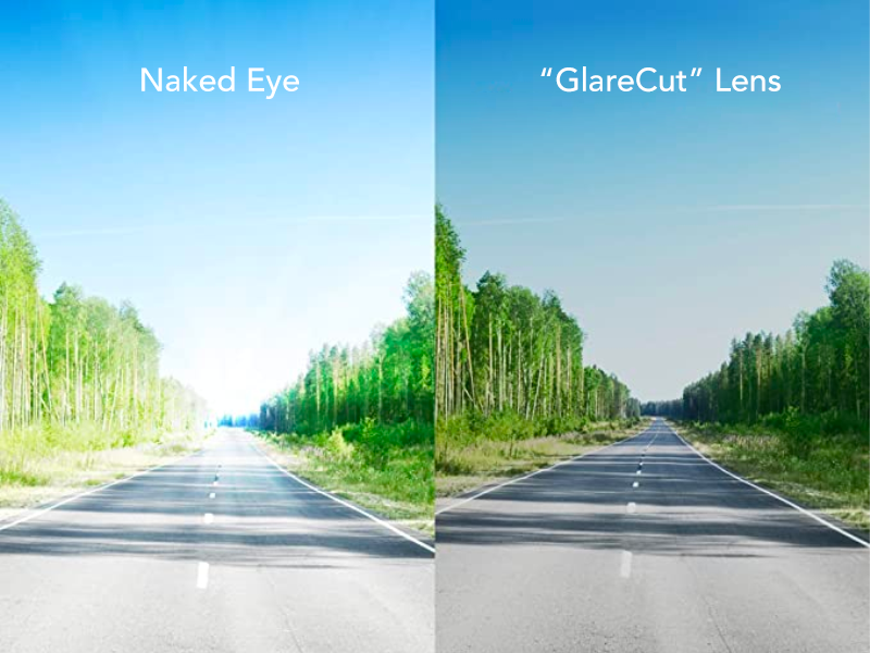 SunGlare Glasses with GlareCut Technology™
