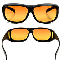 Headlight Glasses with Polarized LED GlareCut Technology™ (Fit Over Glasses)