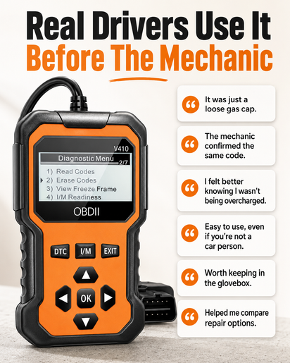 Check Engine Confidence Scanner (Mechanic Confidence PDF Guides Included)