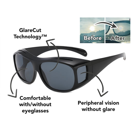 SunGlare Glasses with GlareCut Technology™
