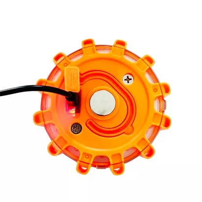 Emergency RoadSide Discs 3 Pack (Rechargeable with Included Car Charger & USB Cable)