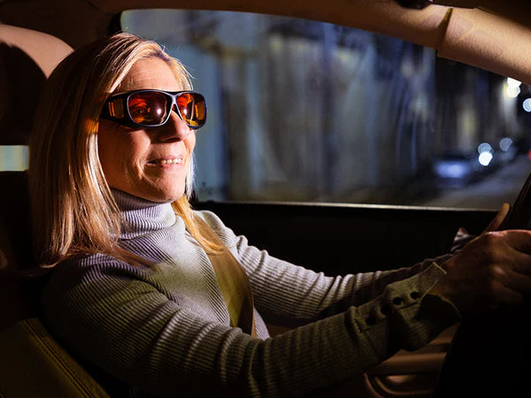 Headlight Glasses with GlareCut Technology™ (Fit Over Glasses)