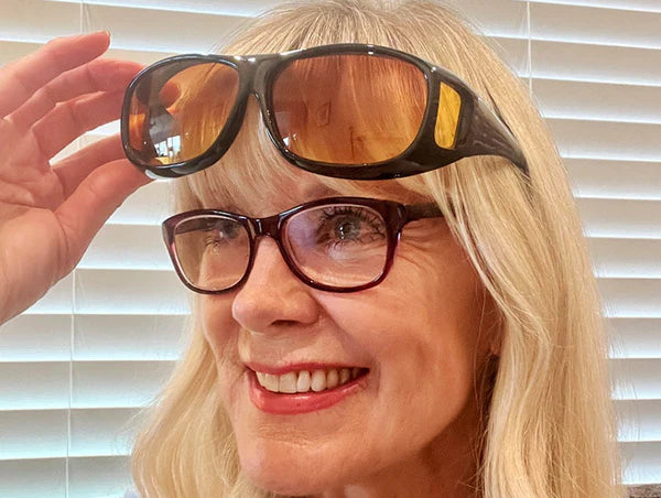 Headlight Glasses with GlareCut Technology™ (Fit Over Glasses)