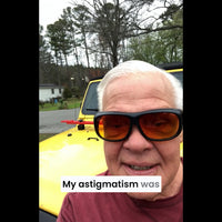 Headlight Glasses with Polarized LED GlareCut Technology™ (Fit Over Glasses)